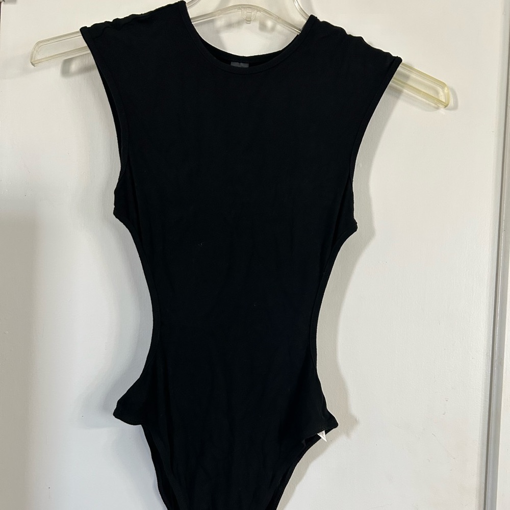 Shein Black Tank Bodysuit Size 2